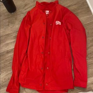 Billionaire Boys Club red bomber jacket